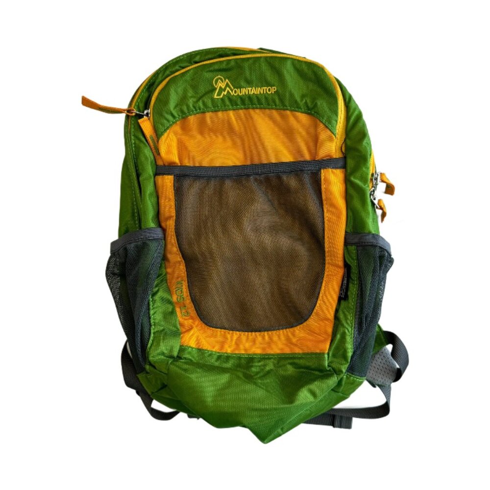 MOUNTAINTOP Kids Backpack for Boys & Girls | School Childrens Backpack | Green